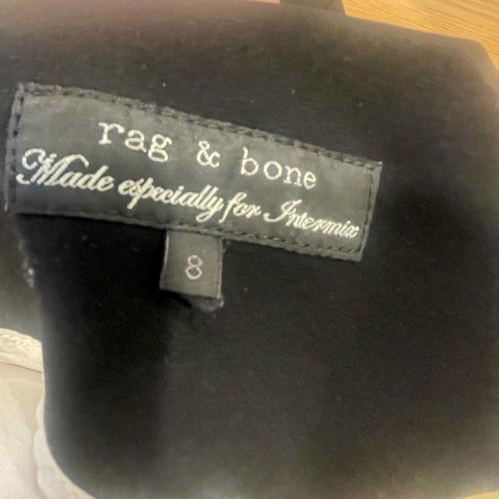 Rag & Bone for Intermix - white and black blazer. Size 8 - Picture 5 of 5